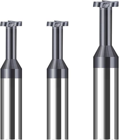 1pcs Carbide T Slot Milling Cutter Tungsten Metal Aluminum Steel Copper Machining 2 3 4 6mm 8mm 10mm 12mm T Type Cutter(for Steel,10X1) in Saudi Arabia