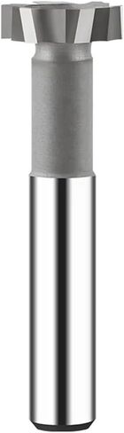 T Slot Milling Cutter for Metal Steel Brazing Carbide Groove End Mill Tool Machining Steel Metal Aluminum(12x6H) in Saudi Arabia