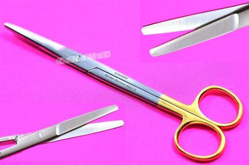 1 كل TC Premium Mayo Scissors Dental Dental Instruments 6.75 Introm in Saudi Arabia