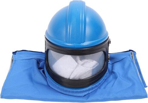 خوذة الرمل مع إمدادات الهواء متميزة ABS SANDBLAST HOOD واقي صافي العدسة لطلاء الرمل أعمال البناء in Kuwait
