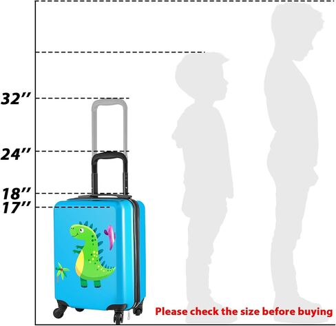 Sanwuta 4 Pcs Rainbow Luggage Set Includes 20 Inch Rolling Suitcase with Wheels Pink Backpack Travel U-shape Pillow in Saudi Arabia