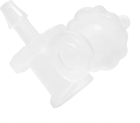 تركيب خيط FAMALE تركيب 1/16 "PP polypropylene خرطوم Barb Fitting Ruhr thread thread محول لمعدات المختبر 12pcs (0.67 بوصة) in Kuwait