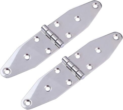 2 Pack Marine Grade Door Hinges Stainless Steel Polished Hardware,Boat Polished Cast Door Hinge in Kuwait