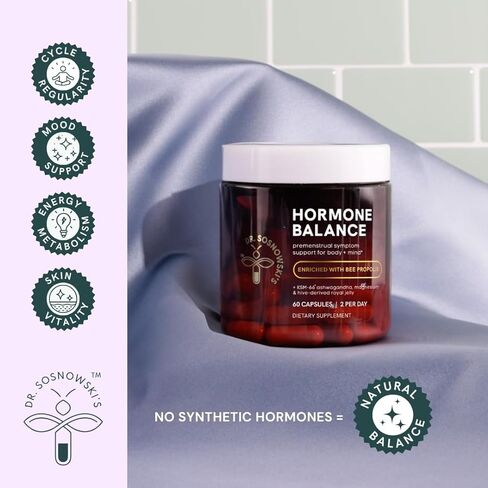 Dr Sosnowski's NeuroBee Brain Supplements with Royal Jelly, Lion's Mane + Reishi Mushroom | Energy, Mental Performance + Cognitive Function Support, 60ct in Kuwait