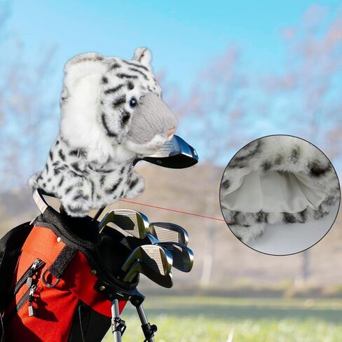 Scott Edward Golf Club Cover Fit Well for Fairway/Hybrid Wood Golf Club, Funny Cute Animal Design Soft Functional Golf Headcover Stylish Protection for Your Clubs for Men and Women in Saudi Arabia