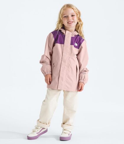 سترة أمطار شمال Face Kids ، TNF Black-NPF ، 7 in Kuwait