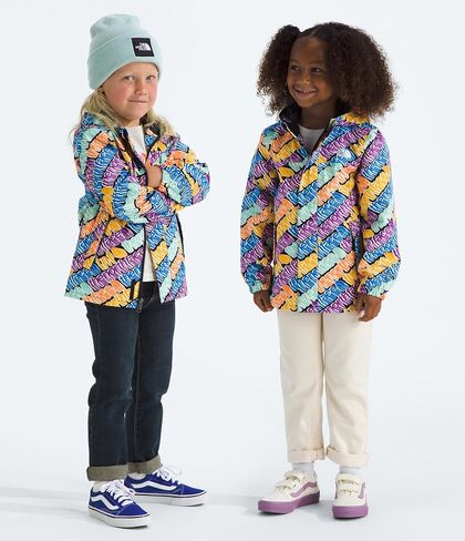 سترة أمطار شمال Face Kids ، TNF Black-NPF ، 7 in Kuwait