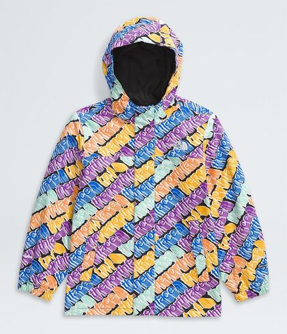 سترة أمطار شمال Face Kids ، TNF Black-NPF ، 7 in Kuwait