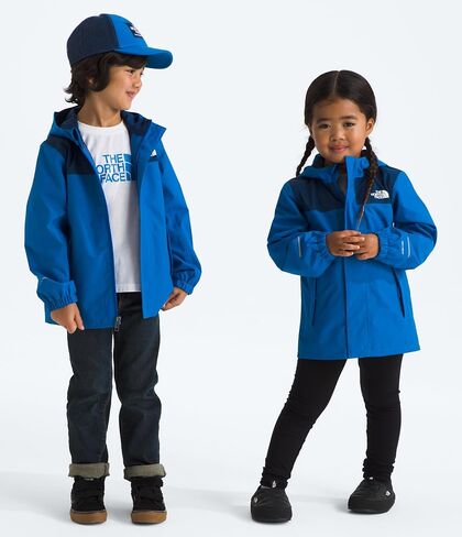 سترة أمطار شمال Face Kids ، TNF Black-NPF ، 7 in Kuwait