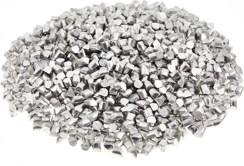 Shimeyao Aluminum Pellets (2.2 Pound) 99.9+% Raw Aluminum Alum Metal Pellets for Various Crafting, DIY Projects, and Metalworking Electroplating Applications in Saudi Arabia