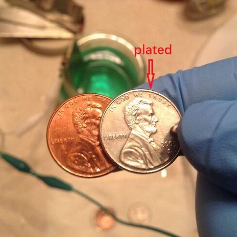 أنود النيكل- 3.94 "x0.3" (قطر) نيكل أنود ، شريط لمحلول الطلاء الكهربائي النيكل ، 1.7 أوقية 99.6 ٪ in Kuwait