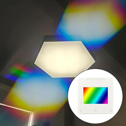 Transmission Diffraction Grating Sheet Spectrophotometer Optical Teaching Experiment Tool With Frame Size 2x2 Inch PET Material(1200lines/mm) in Kuwait