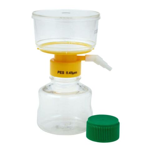 Celltreat 229702 Polyethersulfone Filter System, Sterile, 250mL Volume, 0.45µm Pore Size, 50mm Diameter (Case of 12) in Saudi Arabia