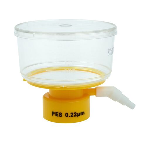 Celltreat 229716 Bottle Top Filter, Sterile, Graduated, PES Filter Material, 0.22µm Pore size, 50mm Diameter, 250mL Volume (Case of 24) in Saudi Arabia