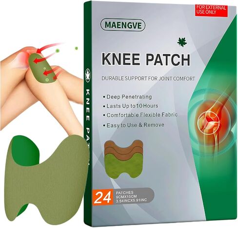 Pain Relief Patches, Knee Pain Relief Patch 48 Pcs for Joint Pain Neck and Shoulder Muscle Soreness, Long Lasting Warm Knee Patch in Saudi Arabia