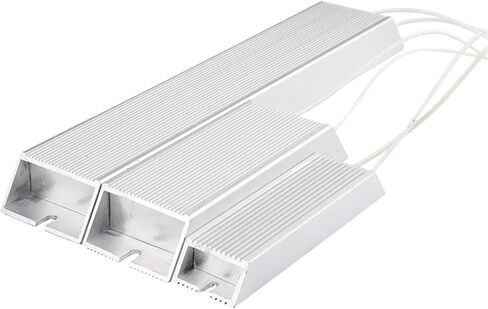 1PCS الألومنيوم شل مكابح مكابح مقاوم العاكس سلم المقاوم التجديد تصريف المحرك 100W 200W 1000W 1500W (50R ، 200W) in Saudi Arabia