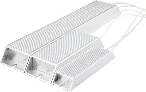 1PCS الألومنيوم شل مكابح مكابح مقاوم العاكس سلم المقاوم التجديد تصريف المحرك 100W 200W 1000W 1500W (50R ، 200W) in Saudi Arabia