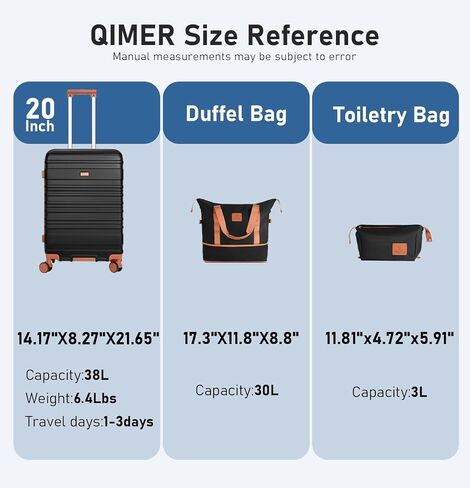 Luggage Sets, 20 Inch Carry on Luggage Using 100% PC, Lightweight Luggage with YKK Zipper and TSA Locks, Durable, Quiet Double Wheels, Travel Luggage for Men and Women, Y02 White 3 Piece in Saudi Arabia