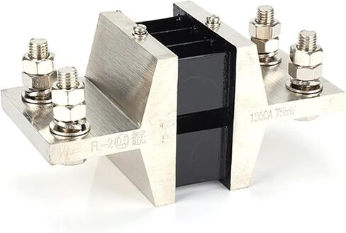 Large 1500A 2000A 2500A 75mV CG FL-2 Manganin Copper DC Shunt 60mV 0.5 Class Measuring Shunt Resistor for Analog Ammeter(1500A,60mV) in Saudi Arabia