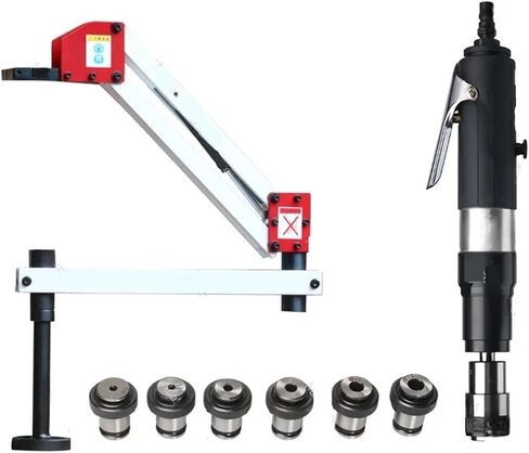 Caarla Manual Tapping Machine Machine Machine Machine Rocker Rocker Bracket Motor Motor Motor Blind Power Power Return Cis-Wire M3-M12 (وصف 7) in Kuwait