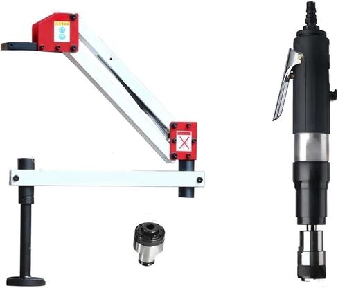 Caarla Manual Tapping Machine Machine Machine Machine Rocker Rocker Bracket Motor Motor Motor Blind Power Power Return Cis-Wire M3-M12 (وصف 7) in Kuwait