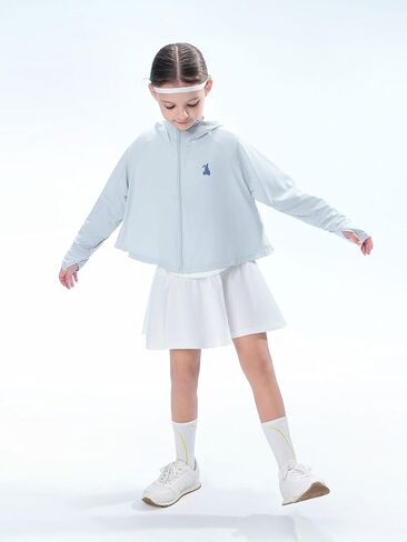 Marc & Janie Kids Zip up Hoodie Girls Lightweight Summer Suild Stack in Kuwait