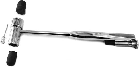 Professional Medical Reflex Hammer | Neurological Diagnostic | Surgical Taylor Percussion | Rubber Head | Neurological Neuro Instruments Tools (Reflex Hammer with Pin Brush) in Saudi Arabia