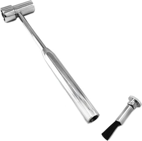 Professional Medical Reflex Hammer | Neurological Diagnostic | Surgical Taylor Percussion | Rubber Head | Neurological Neuro Instruments Tools (Reflex Hammer with Pin Brush) in Saudi Arabia