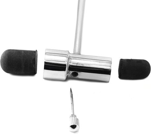 Professional Medical Reflex Hammer | Neurological Diagnostic | Surgical Taylor Percussion | Rubber Head | Neurological Neuro Instruments Tools (Reflex Hammer with Pin Brush) in Saudi Arabia