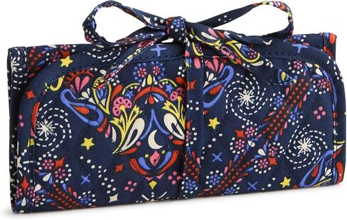Vera Bradley Premium Cotton Jewelry Roll, Tiny Poppies in Saudi Arabia