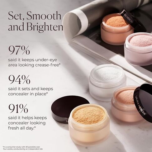 Laura Mercier Secret Brightening Powder - 1 Fair To Medium Skin Tones Powder Women 0.14 oz in Saudi Arabia