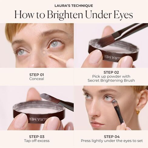 Laura Mercier Secret Brightening Powder - 1 Fair To Medium Skin Tones Powder Women 0.14 oz in Saudi Arabia
