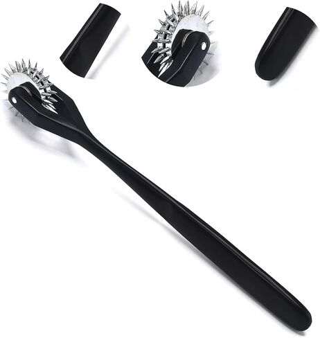 Odontomed2011 Wartenberg Pinwheel Stainless Steel Diagnostic Wheel. رأس ثلاثي - عجلات دبوس قوية ، لون أسود (3 عجلات رأس) in Kuwait