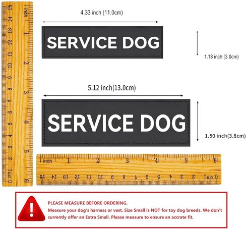 Service Dog Patch, Do Not Pet, Best Friend, in Training, Emotional Support Patch, (Medium-8 Pcs) in Kuwait