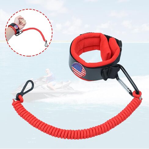 Boat Kill Switch Lanyards Wrist Strap, Jet Ski Key Lanyard Fit for Mercruiser Marine Outboard in Saudi Arabia