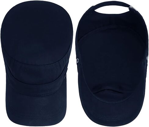 Cotton Military Caps for Men Women Unisex Flat Top Hat Adjustable Cadet Army Cap in Saudi Arabia