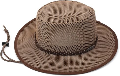 Elias Mesh Breezer Hat for Men & Women - Lightweight Breathable Sun Protection with Wide Brim in Saudi Arabia