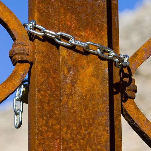 1/8 Inch 304 Stainless Steel Chain, 65 Ft Heavy Duty Utility Chain for Hanging, Durable Metal Chain, Hanging Chain for Sites, Warehouses, Camping in Saudi Arabia
