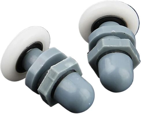 4pcs انزلاق باب دش نايلون عداء/بكرات/عجلات/قطر البكرة 19mm/22mm 23mm/25mm/27mm إكسسوارات مقصورة غرفة دش. (4 مساءً قطرها 23 ملم) in Kuwait