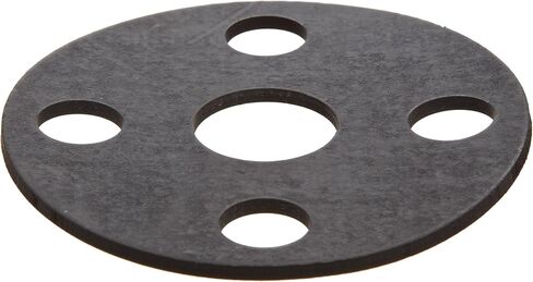 طوقا شفة Fiton fluoroelastomer ، الوجه الكامل ، الأسود ، فئة 150 شفة ، 1/8 "سميكة ، 1" حجم الأنابيب ، 1-5/16 "معرف ، 4-1/4" OD (حزمة 1) in Kuwait