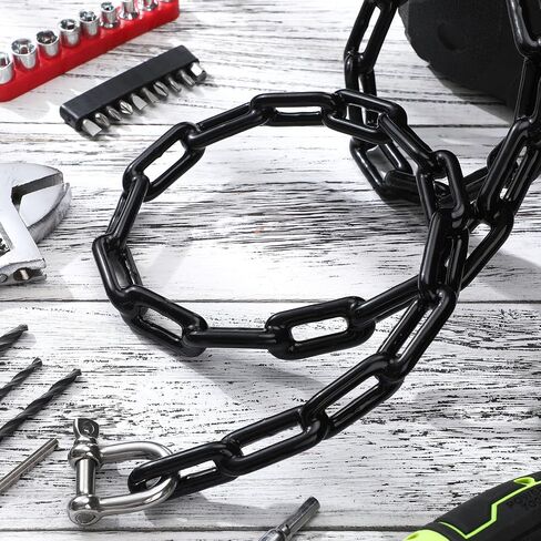 PVC Coated Boat Anchor Chain 1/4 Inch x 4 ft or 5 ft Anchor Chain for Boats with Stainless Steel Shackles Boat Safety for Kayak in Kuwait