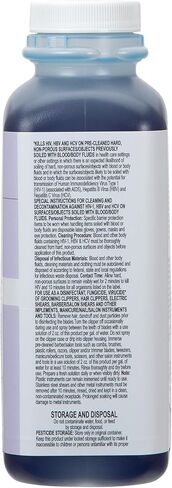 ForPro Total-Cide Disinfectant Solution, 2X Concentrated Formula, Hospital Grade Sanitizer & All Purpose Cleaner, 16 Fl Oz in Kuwait