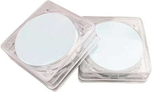 25pcs/lot laboratory liberglass 13mm إلى 200mm microporous filter fiberglass fiberglass إزالة مقاومة درجات الحرارة العالية (70 مم) in Kuwait