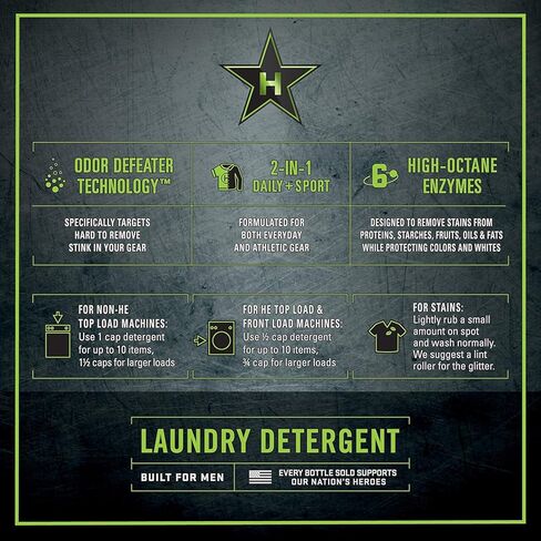 Liquid Laundry Detergent, Scent 1, 50-Fluid Ounce in Saudi Arabia