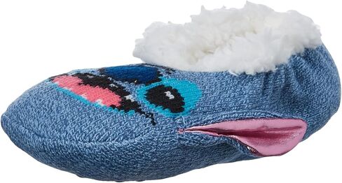 Disney Women's Lilo & Stitch Teddy Fur Slipper Socks in Kuwait