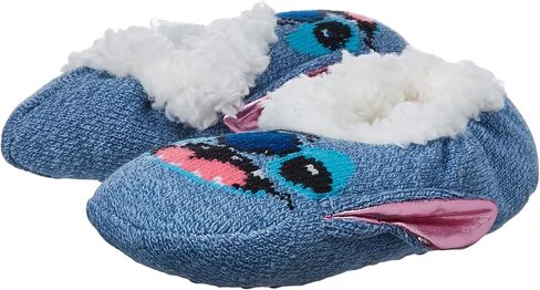 Disney Women's Lilo & Stitch Teddy Fur Slipper Socks in Kuwait
