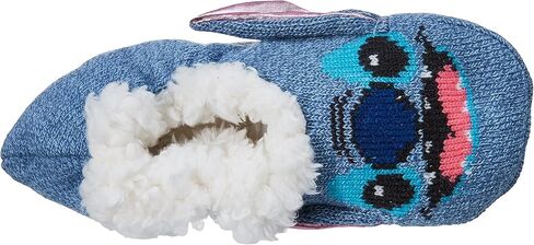 Disney Women's Lilo & Stitch Teddy Fur Slipper Socks in Kuwait