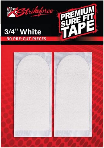 KR Strikeforce Premium Sure Fit Tape White 3/4 "30 قطعة in Saudi Arabia