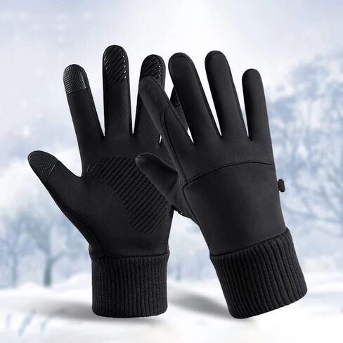 Waterproof Winter Warm Snow GlovesTouch Screen Warm Ski Gloves Windproof Thermal Gloves Men Women in Saudi Arabia
