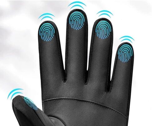 Waterproof Winter Warm Snow GlovesTouch Screen Warm Ski Gloves Windproof Thermal Gloves Men Women in Saudi Arabia
